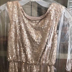 Long sequin gown